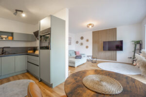 offener Wohn-/Ess-/Küchenbereich