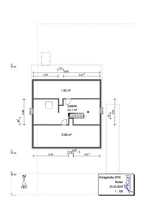 Grundriss Spitzboden Jilg