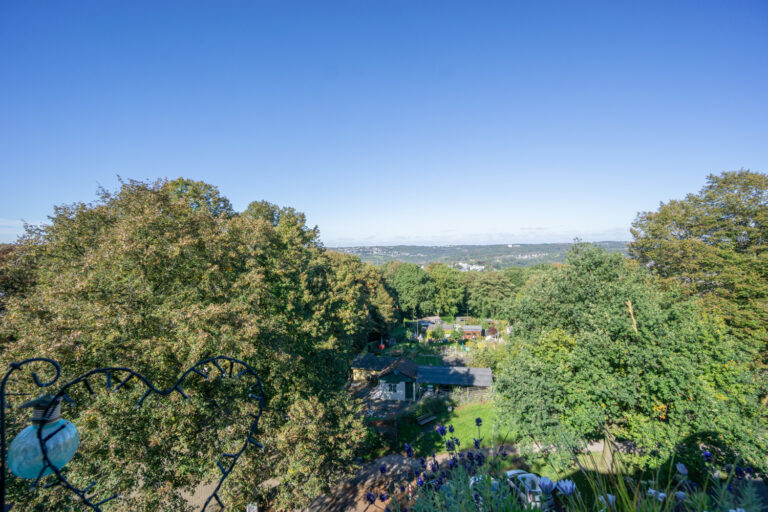 Ausblick Balkon